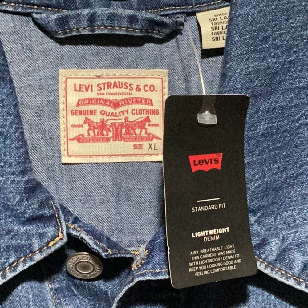 Levi’s Lightweight Denim Utility Jumpsuit - Size XL - Picture 3 of 14